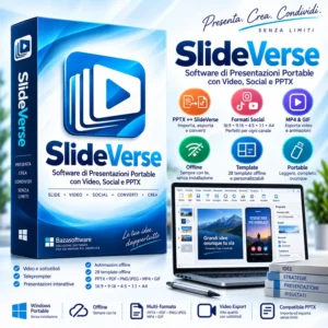 SlideVerse – Software di Presentazioni Portable con Video, Social e PowerPoint